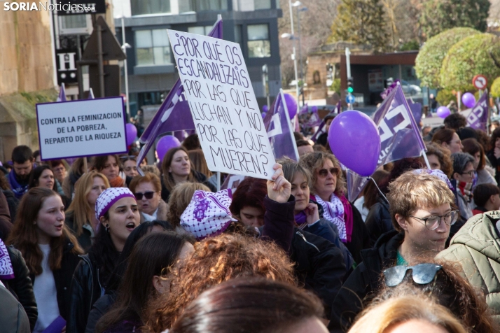 Manifestación 8M Soria