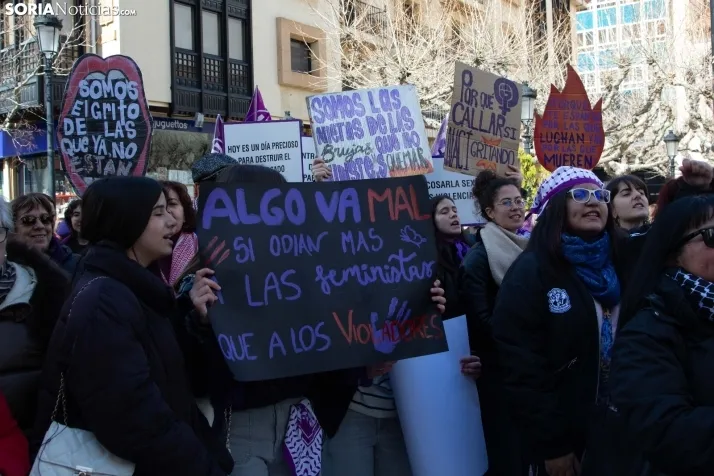 Manifestación 8M Soria