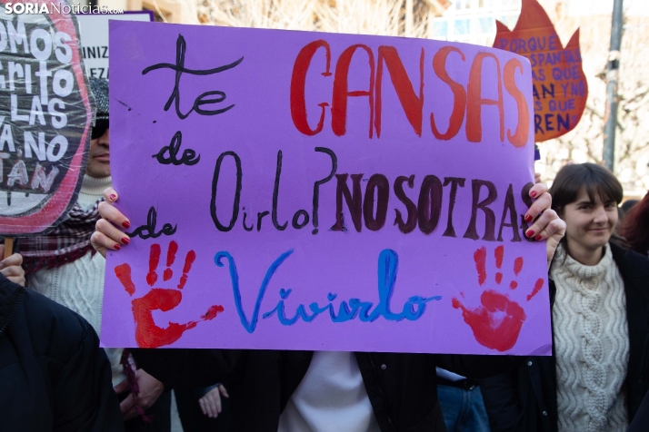 Manifestación 8M Soria