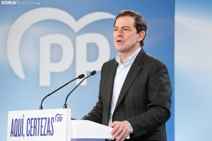 15M. Mañueco en Soria