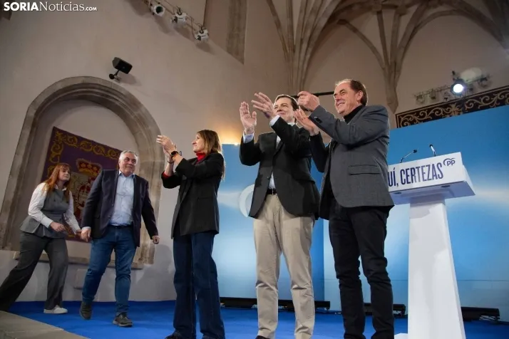 15M. Mañueco en Soria
