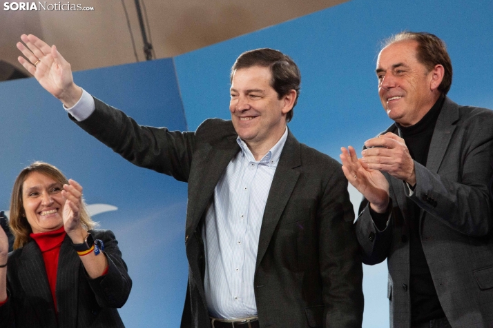 15M. Mañueco en Soria