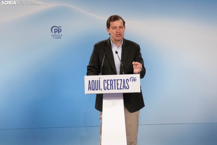 15M. Mañueco en Soria