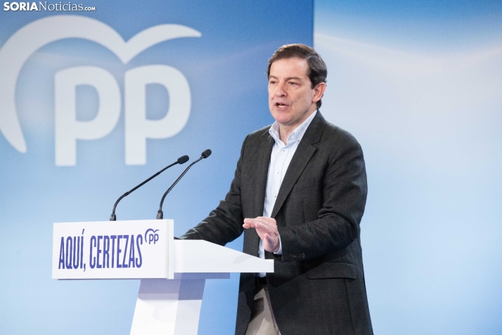 15M. Mañueco en Soria