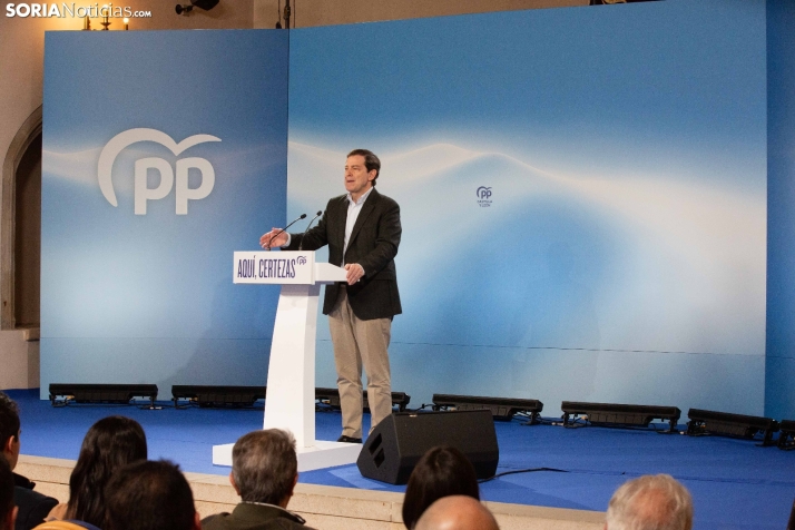 15M. Mañueco en Soria