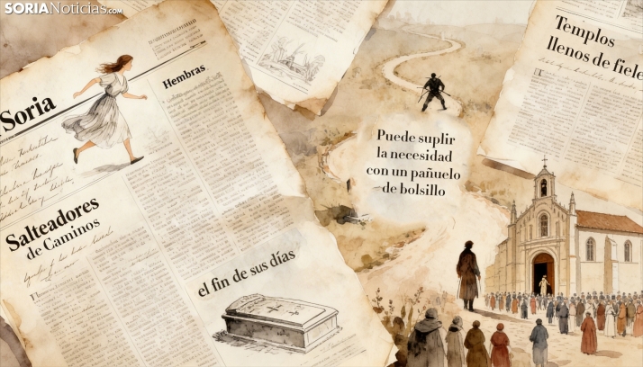 Cuando Soria estaba llena de salteadores de caminos y de palabras rebuscadas
