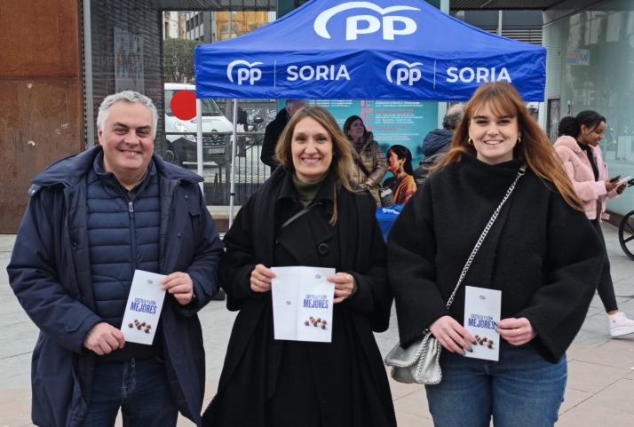 Rocío Lucas presenta en Soria ayudas a autónomos y bono nacimiento