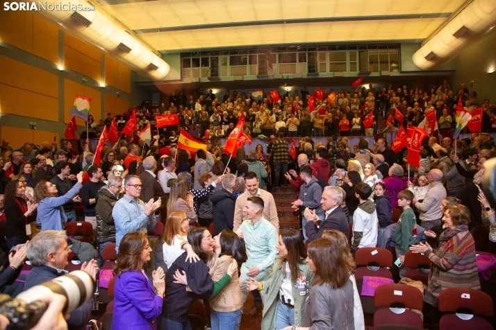 Pedro Sánchez en Soria