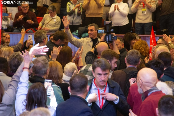 Pedro Sánchez en Soria