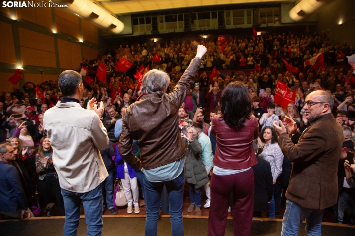 Pedro Sánchez en Soria