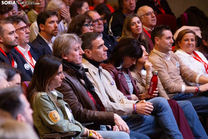 Pedro Sánchez en Soria