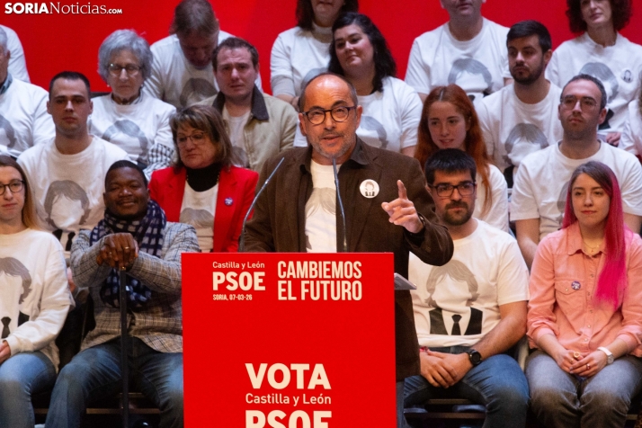 Pedro Sánchez en Soria