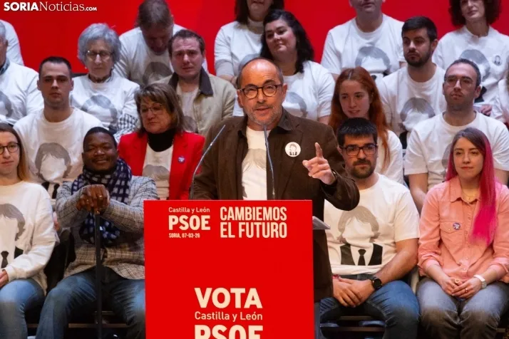 Pedro Sánchez en Soria