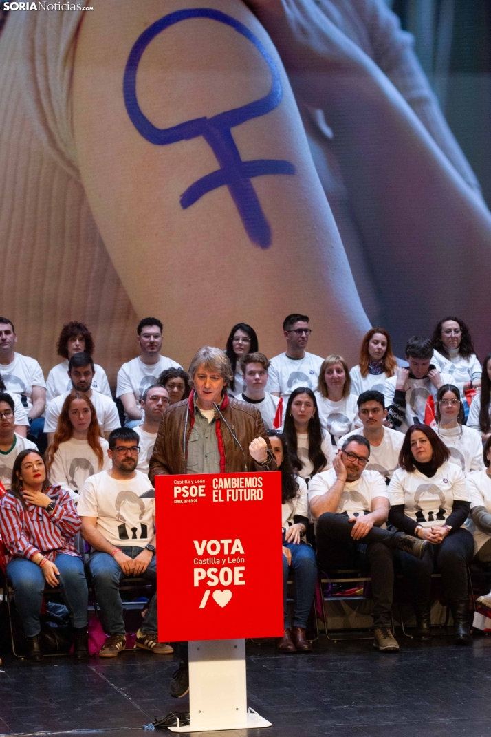 Pedro Sánchez en Soria