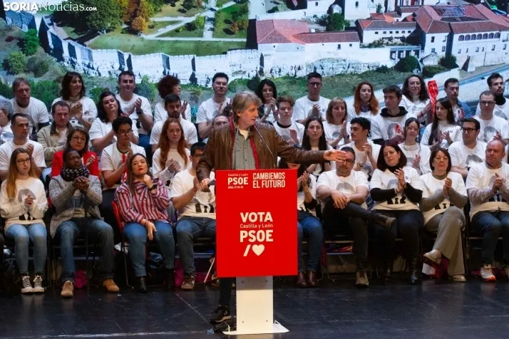 Pedro Sánchez en Soria