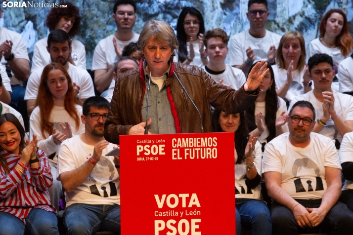 Pedro Sánchez en Soria