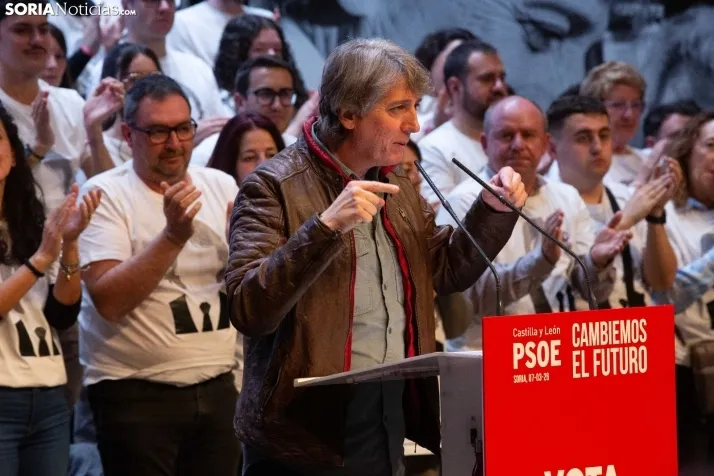 Pedro Sánchez en Soria