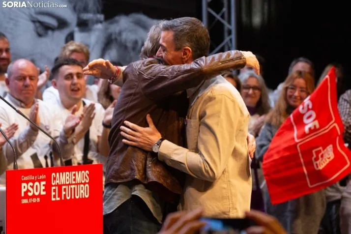Pedro Sánchez en Soria