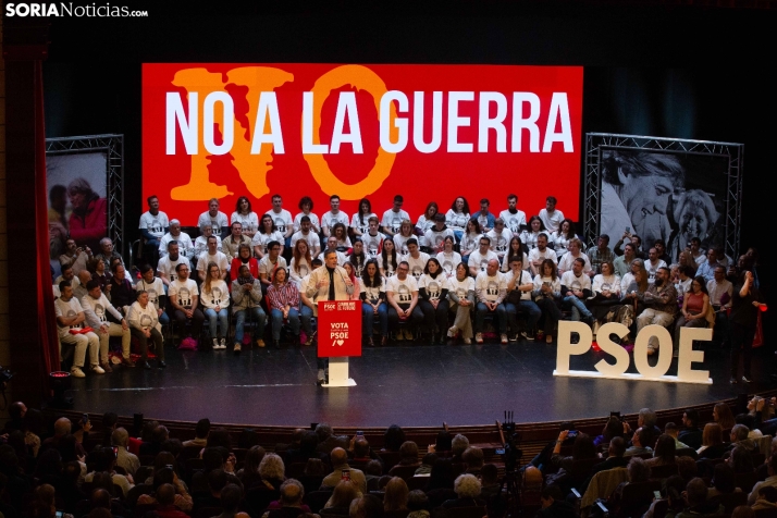 Pedro Sánchez en Soria