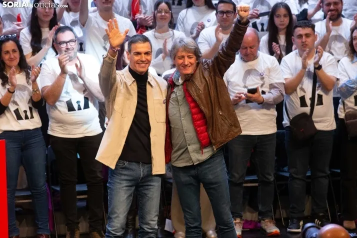 Pedro Sánchez en Soria