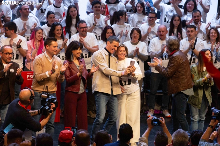 Pedro Sánchez en Soria