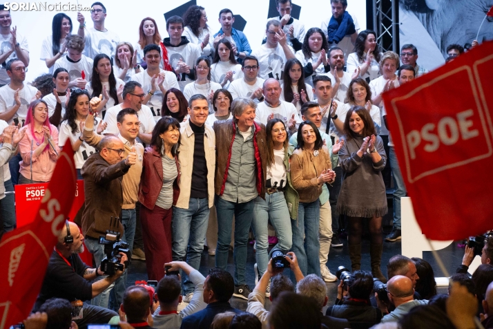 Pedro Sánchez en Soria
