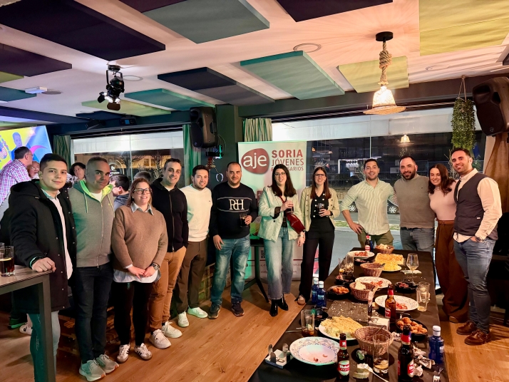 AJE Soria reúne a sus socios en una jornada para fortalecer el tejido empresarial joven