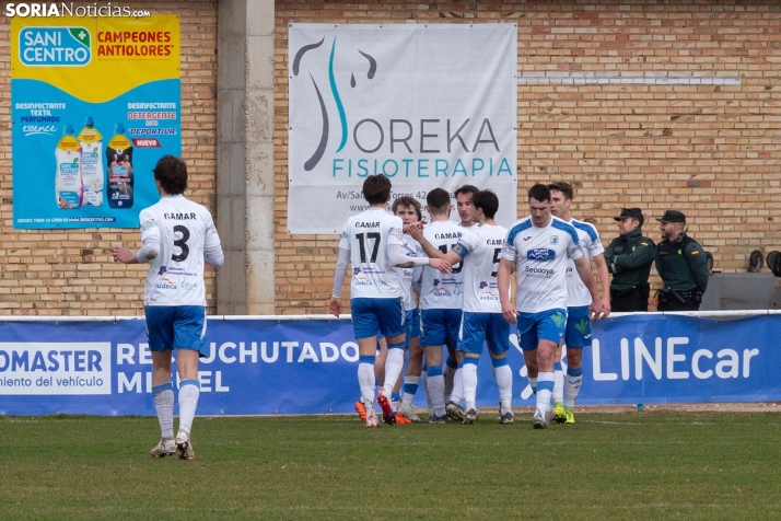 La S.D. Almazán, uno de los equipos más fiables de Tercera: 6 partidos consecutivos sin perder y 250 minutos sin encajar gol