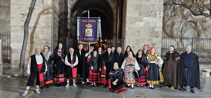 La Casa de Soria en Valencia se luce en Fallas