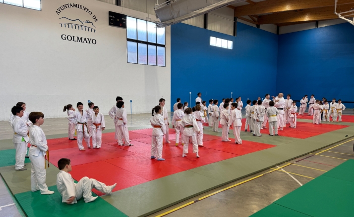 Campeonato Provincial de Judo en Golmayo con 132 jóvenes