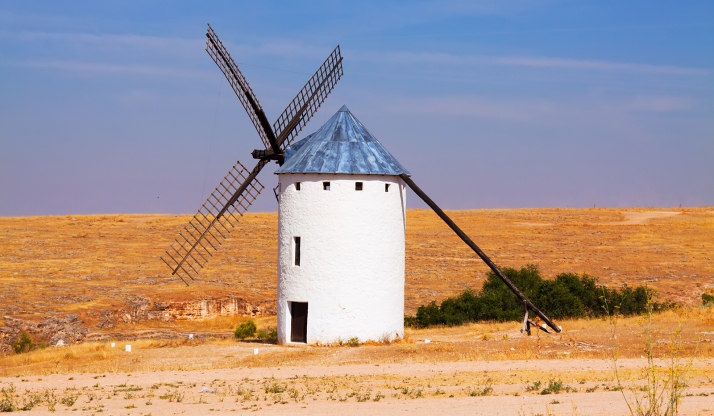 ¿Hubo molinos de viento en Soria?