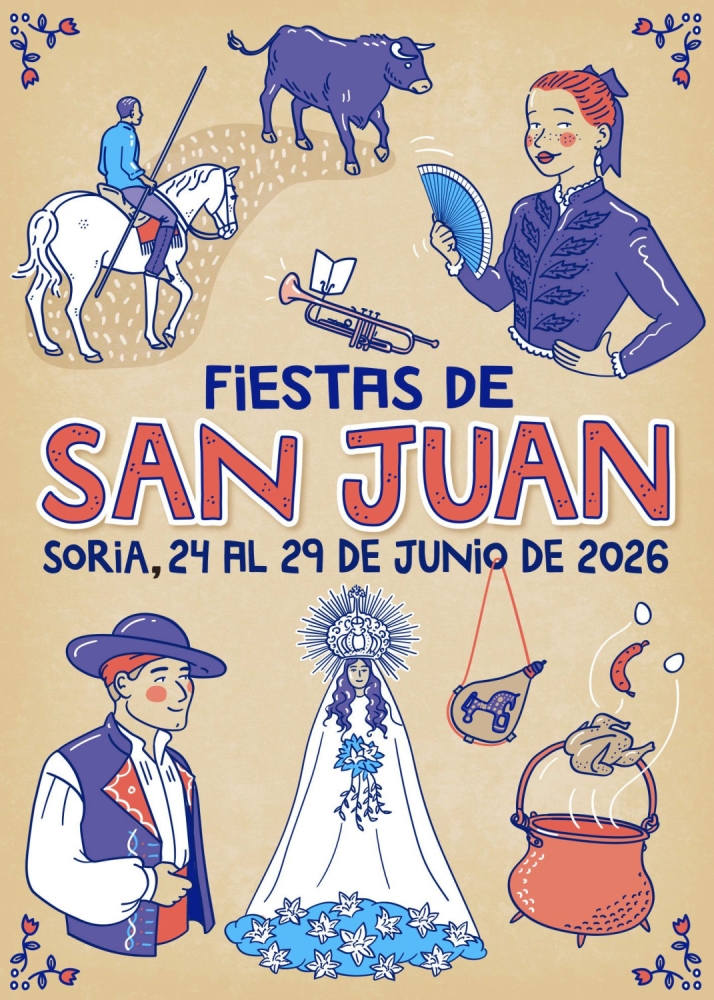 Fotos: Estos son los carteles que buscan presentar las fiestas de San Juan 2026