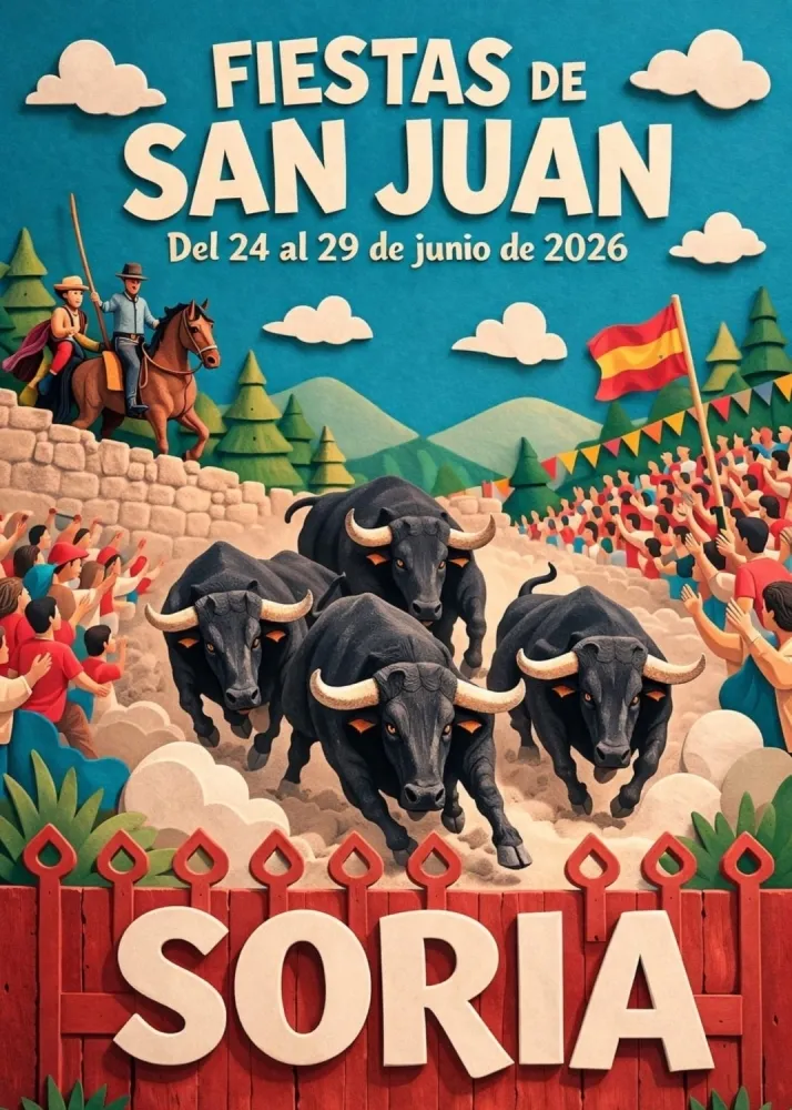 Fotos: Estos son los carteles que buscan presentar las fiestas de San Juan 2026