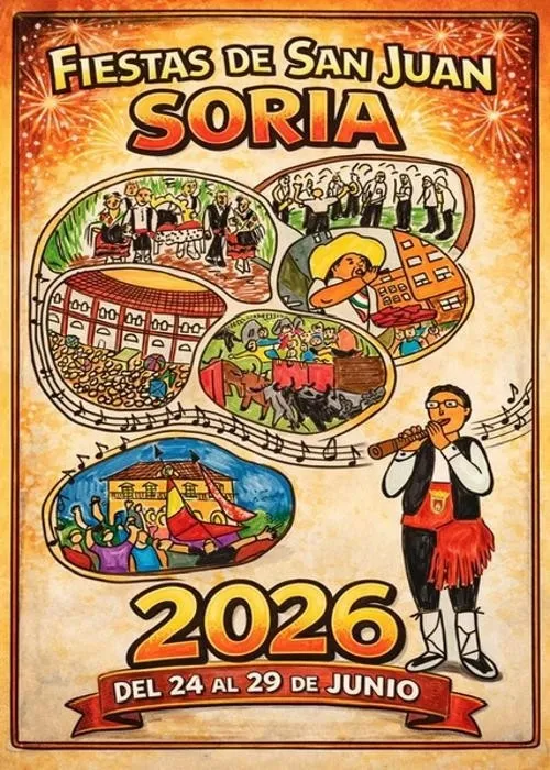 Fotos: Estos son los carteles que buscan presentar las fiestas de San Juan 2026