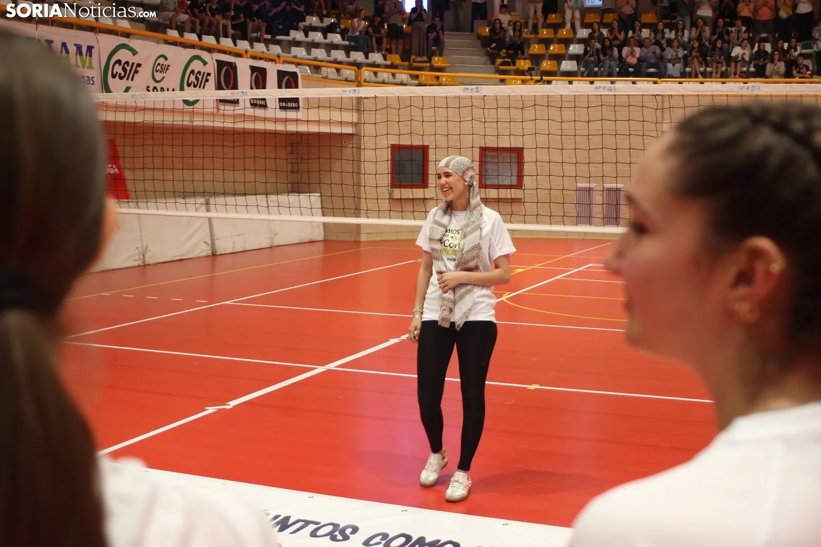 Foto 8 - Soria y el mundo del voleibol se vuelcan con Vera Alonso: &ldquo;Todo esto le hace estar m&aacute;s animada para afrontar su enfermedad&rdquo;