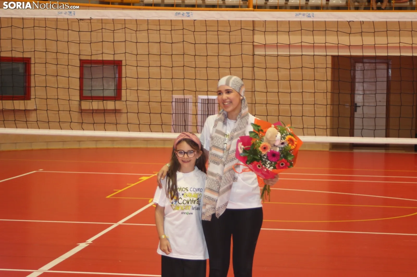 Foto 10 - Soria y el mundo del voleibol se vuelcan con Vera Alonso: &ldquo;Todo esto le hace estar m&aacute;s animada para afrontar su enfermedad&rdquo;
