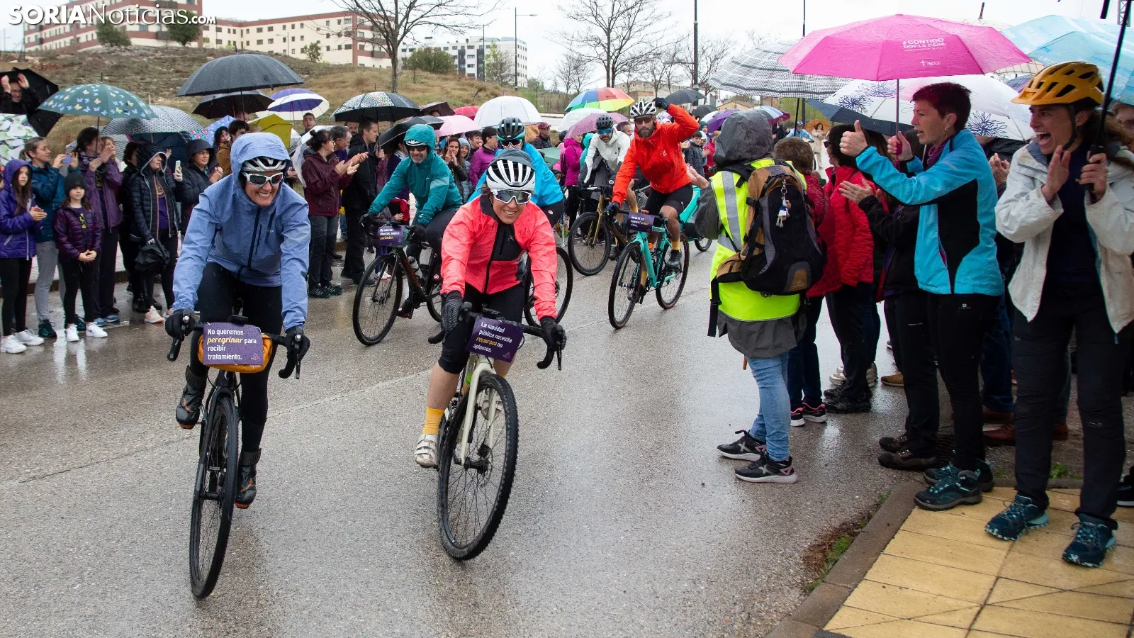 Pedalovida volverá a las calles: Mientras haya sorianos que tengan que irse fuera a tratarse su cáncer, estaremos ahí
