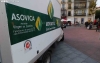 Un vehículo de Asovica, centro especial de empleo en Soria. /PC