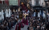 Una multitudinaria procesión de esta Semana Santa en la capital este 2026. /María Ferrer