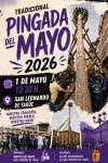 Foto 2 - La fuerza conjunta de los mozos de San Leonardo mantendr&aacute; viva la tradici&oacute;n del pino Mayo