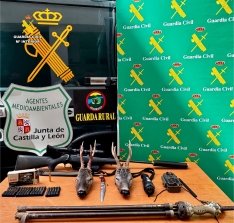 Foto 3 - La Guardia Civil desmantela una banda dedicada a la caza furtiva