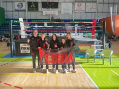 Foto 3 - El Club Kickboxing Soria suma una nueva plata auton&oacute;mica tras el duro combate de Adriana Verde