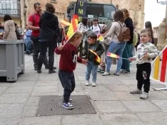 Una imagen del acto de la UME hoy en Soria. /PC
