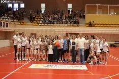 Foto 12 - Soria y el mundo del voleibol se vuelcan con Vera Alonso: &ldquo;Todo esto le hace estar m&aacute;s animada para afrontar su enfermedad&rdquo;
