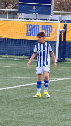 Foto 3 - Lucas Angulo, un talento del Calasanz que despunta con la Real Sociedad y que viajar&aacute; a Tur&iacute;n dispuesto a comerse el mundo