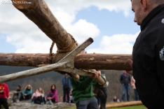 Foto 6 - La devoci&oacute;n por la tradicional pingada del Mayo pinariega