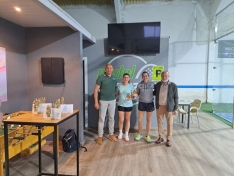 Foto 4 - El p&aacute;del provincial corona a sus nuevos campeones tras una intensa jornada en Almaz&aacute;n