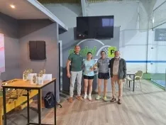 Foto 4 - El p&aacute;del provincial corona a sus nuevos campeones tras una intensa jornada en Almaz&aacute;n
