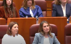 Rocío Lucas durante la sesión constitutiva.