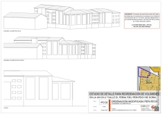 Dos planos del Estudio de Detalle.